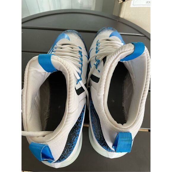 Nike Zoom Trout 3 Baseball Cleat Men’s Size 12 Blue White - Picture 11 of 12